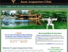 Tablet Screenshot of jasonacupuncture.com